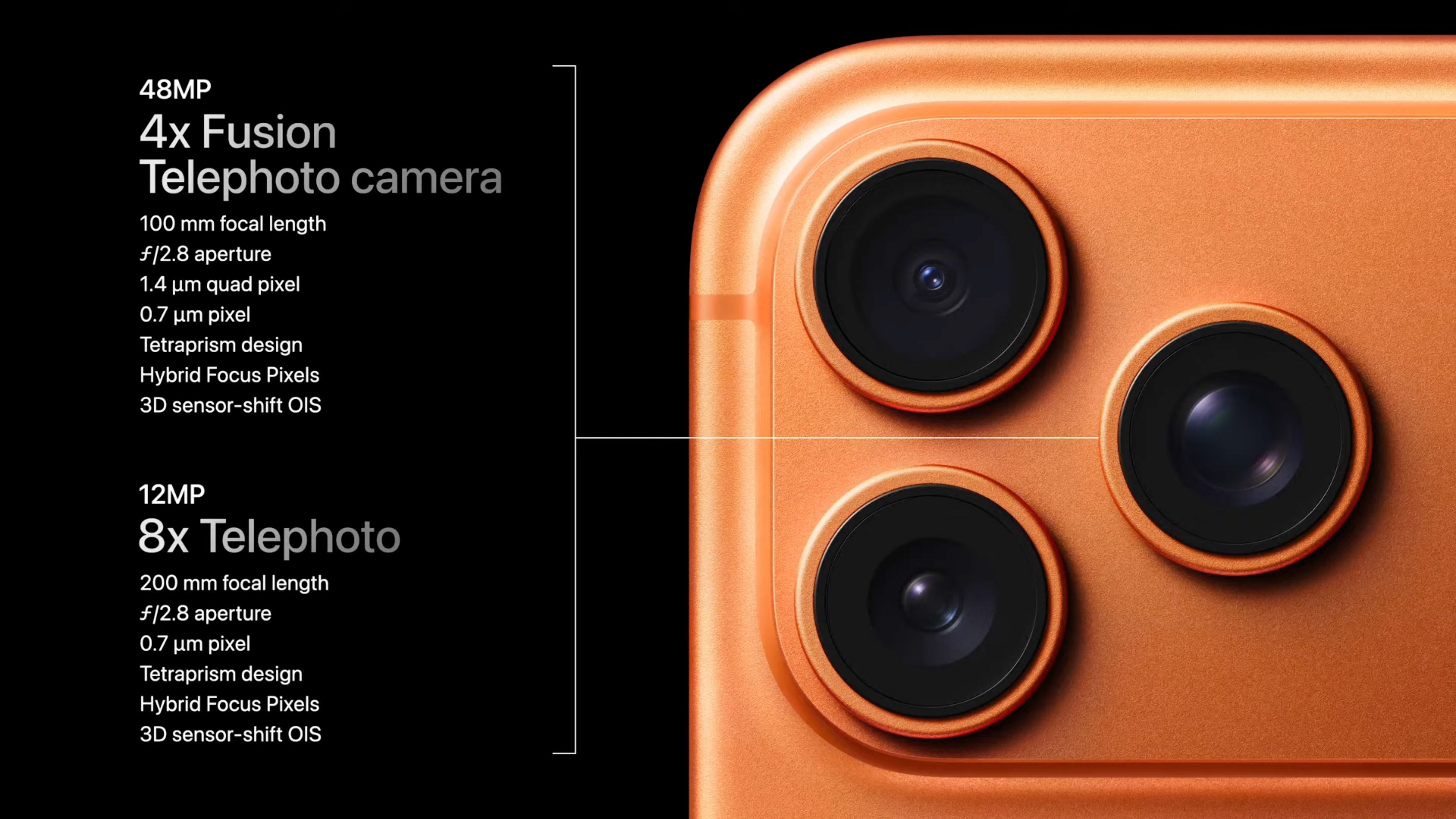 I Phone 17 Pro Telephoto Camera