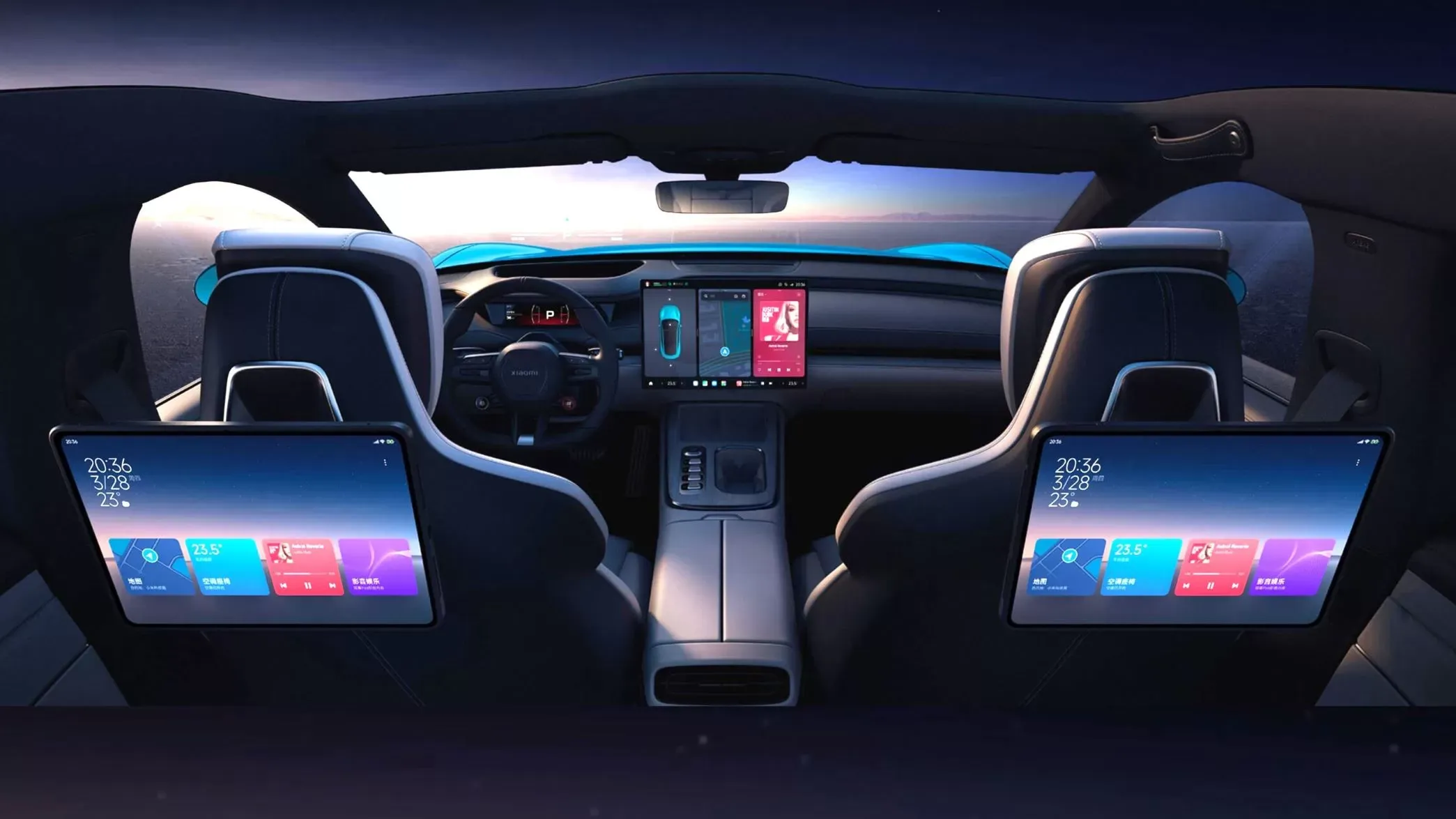 Xiaomi S U7 Interior Jpg