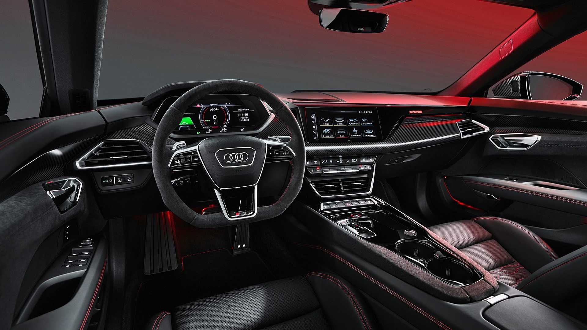 Audi Etron Gt Presentation Interior