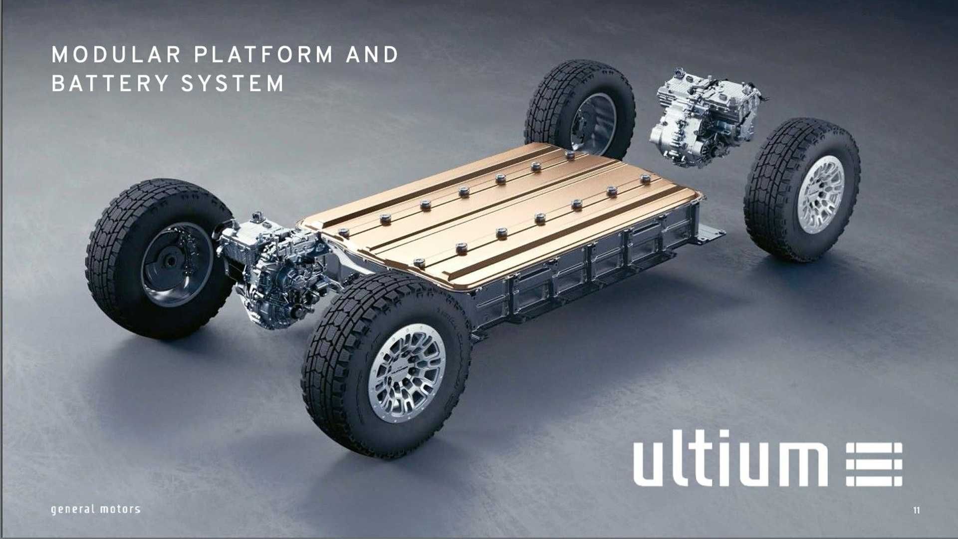 Gm Ultium Modular Ev Platform