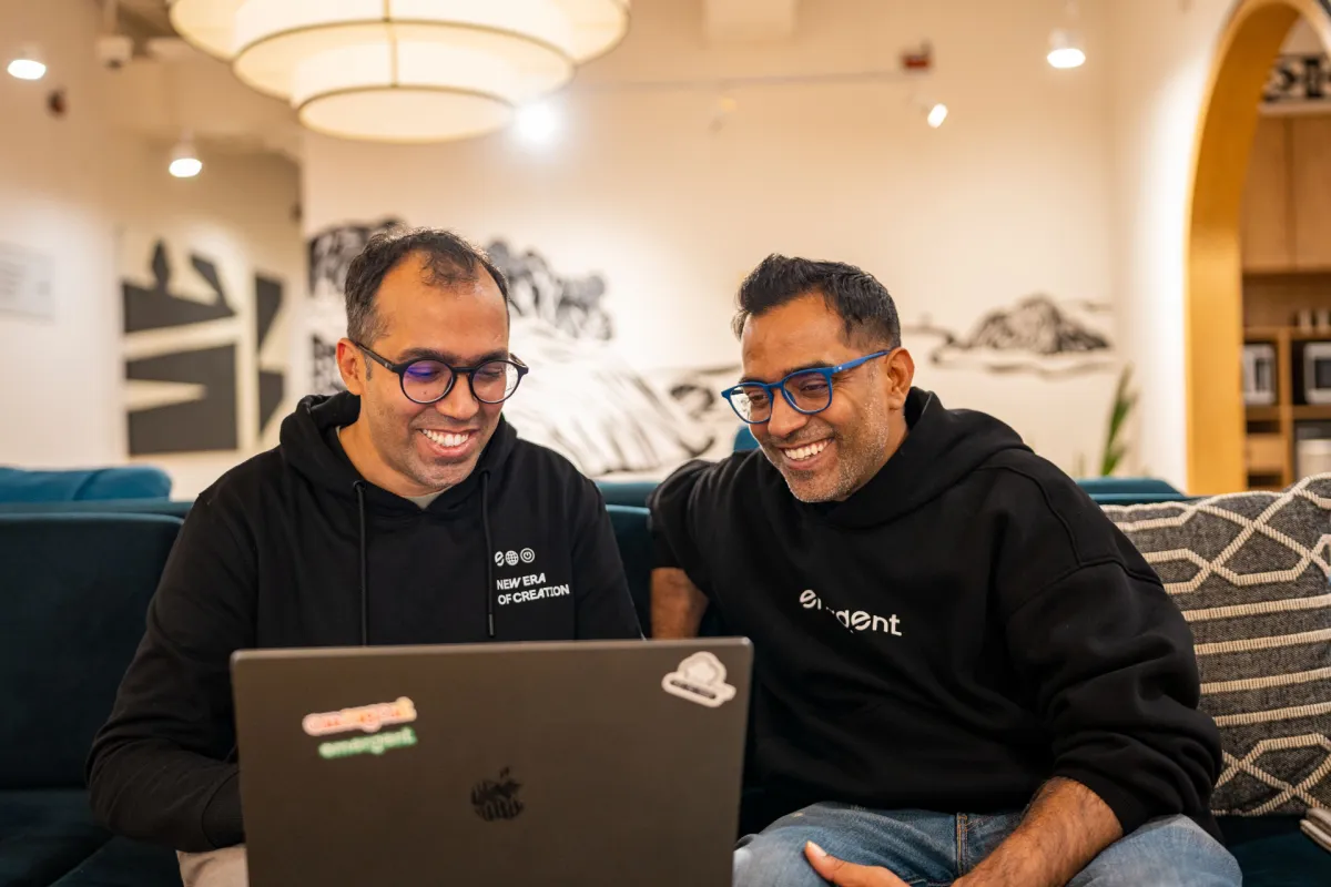 Emergent Co Founders Madhav Jha Mukund Jha