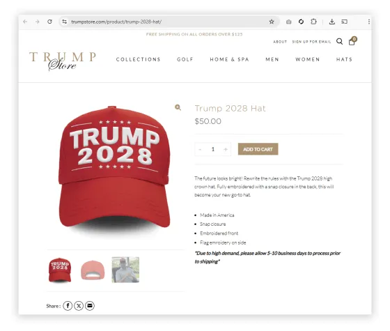 250424 Trump Hat 2028 Ew 337p 56ce1c