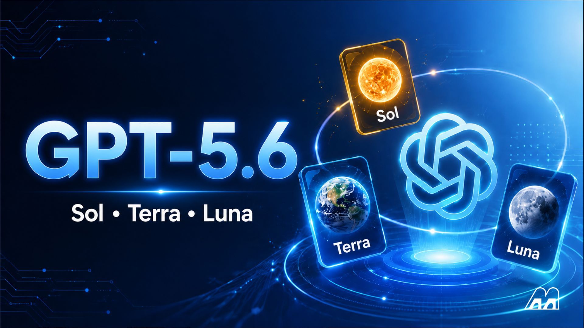Open AI Launches GPT 5.6 With Sol Terra and Luna Models
