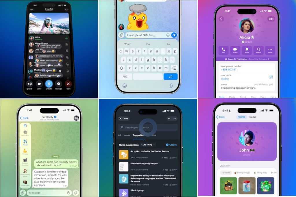 Telgeram October 2025 Live Comments Contact Notes AI Bot Upgrades 1024x682