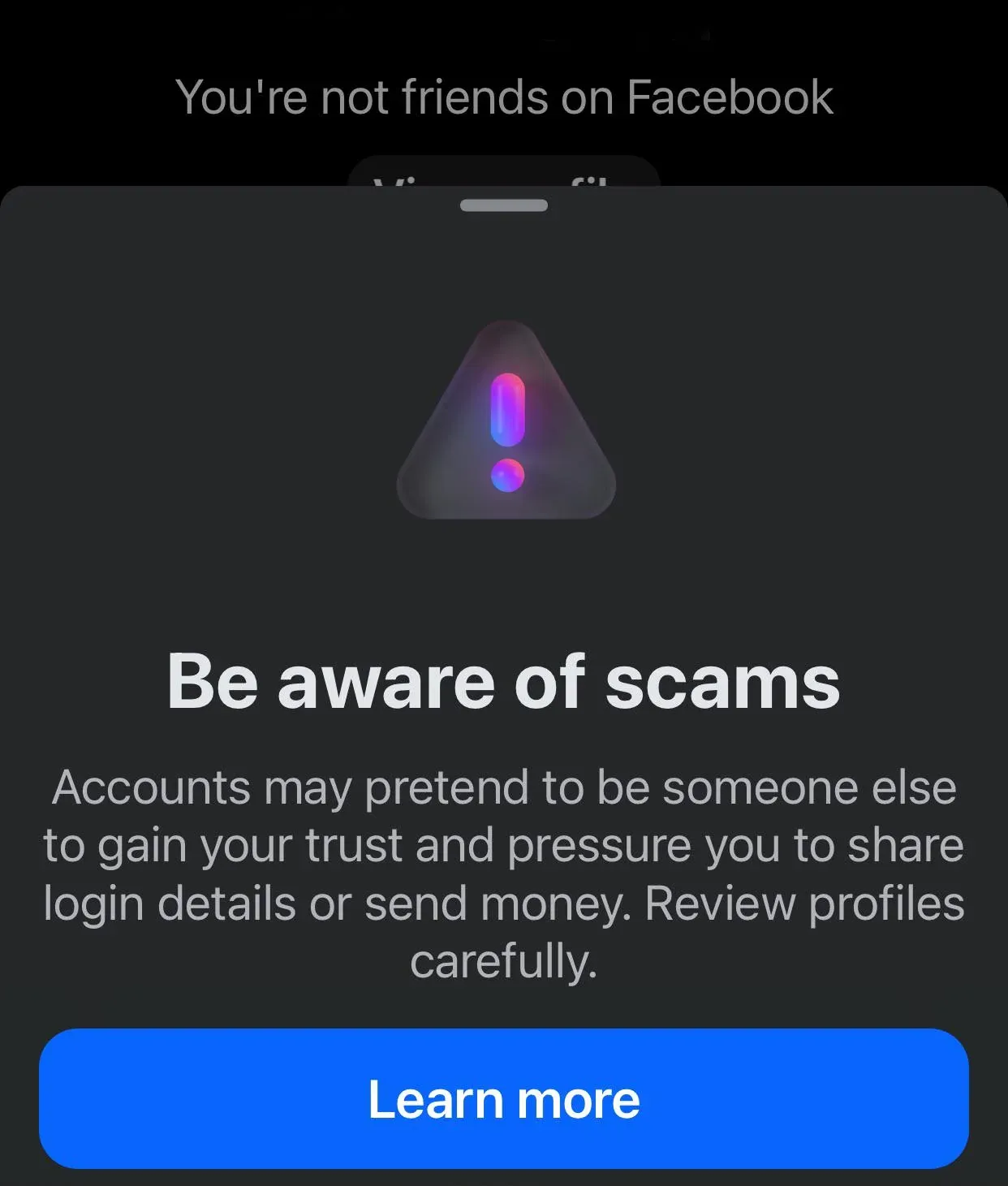 Messenger Warning Does This Mean the Person Has Been V0 Rvlkskr3yrcf1