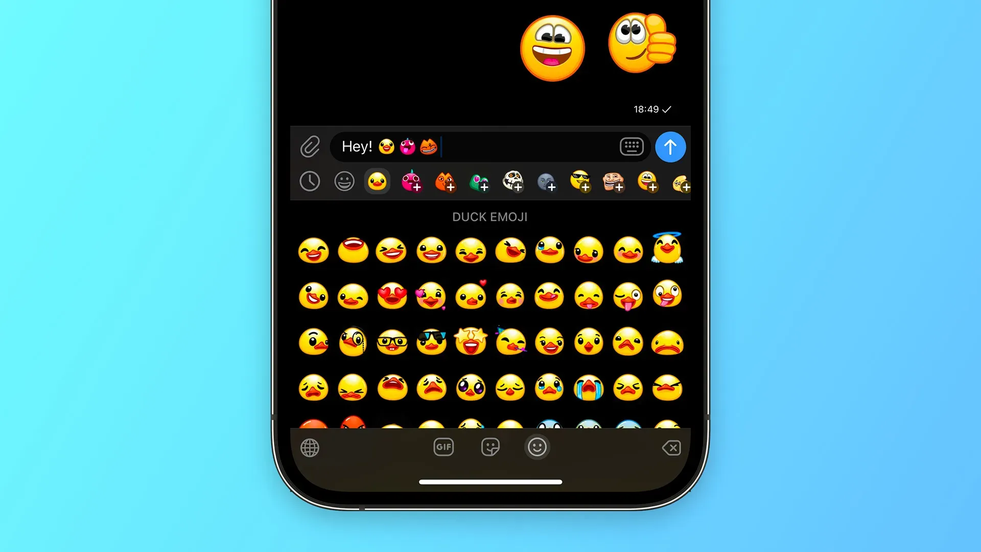 Telegram Telemoji Animated Emoji Apple