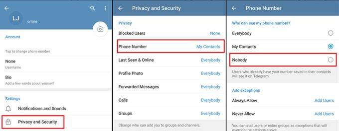 Telegram How Invisible Mode Tips