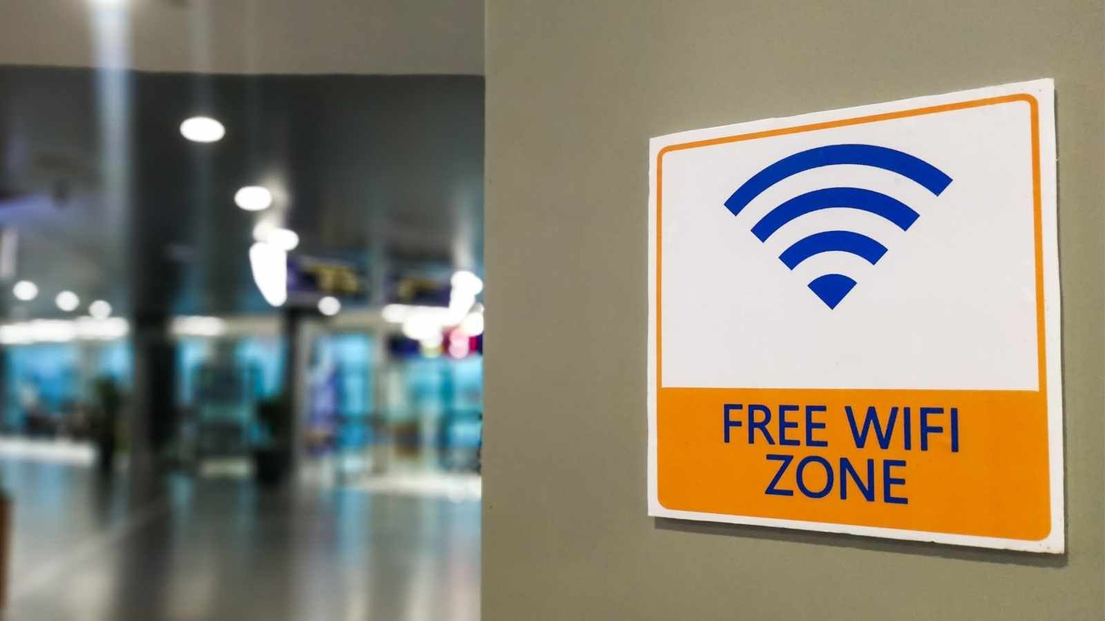 Sign With Free Wifi