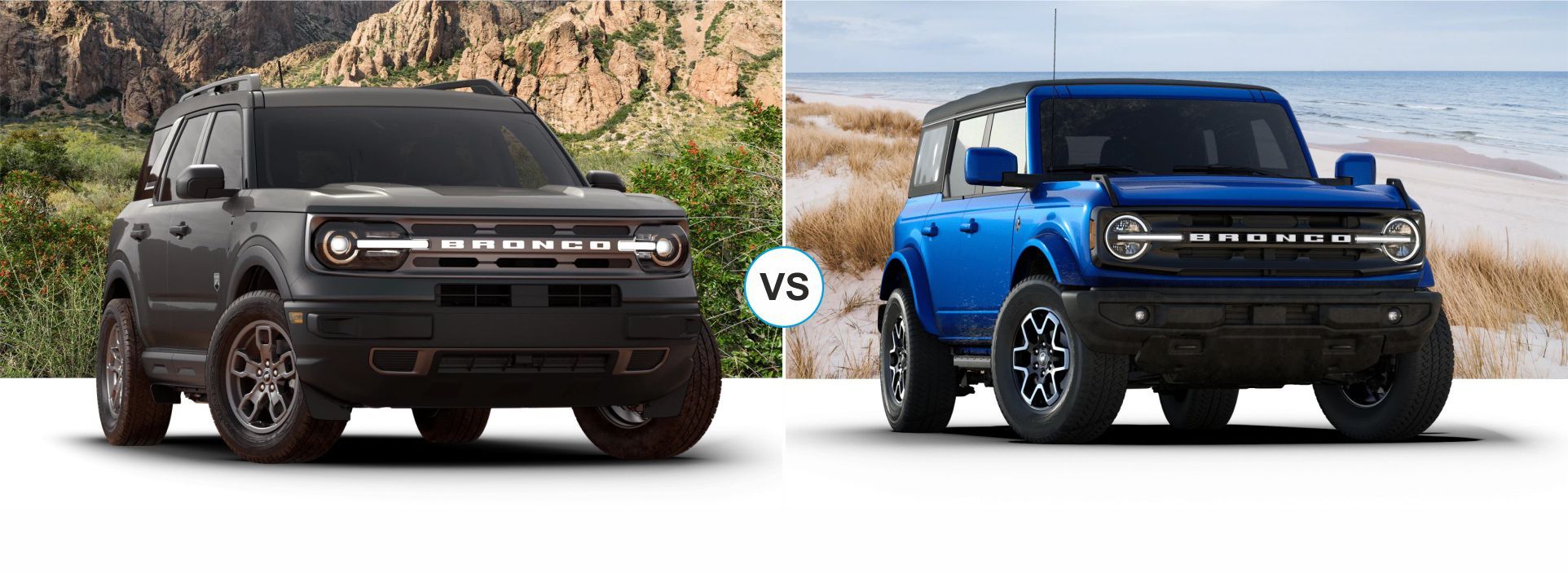 2024 Ford Bronco Vs 2024 Ford Bronco Sport Comparison