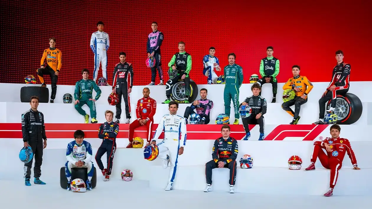 2025 F1 Drivers Photoshoot