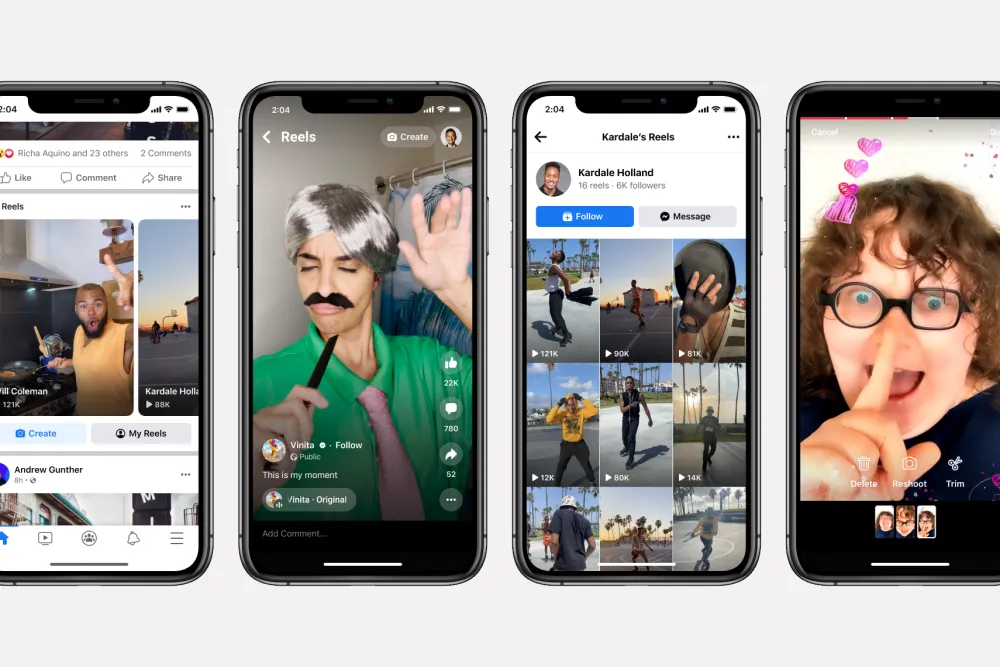 Facebook Reels Experience