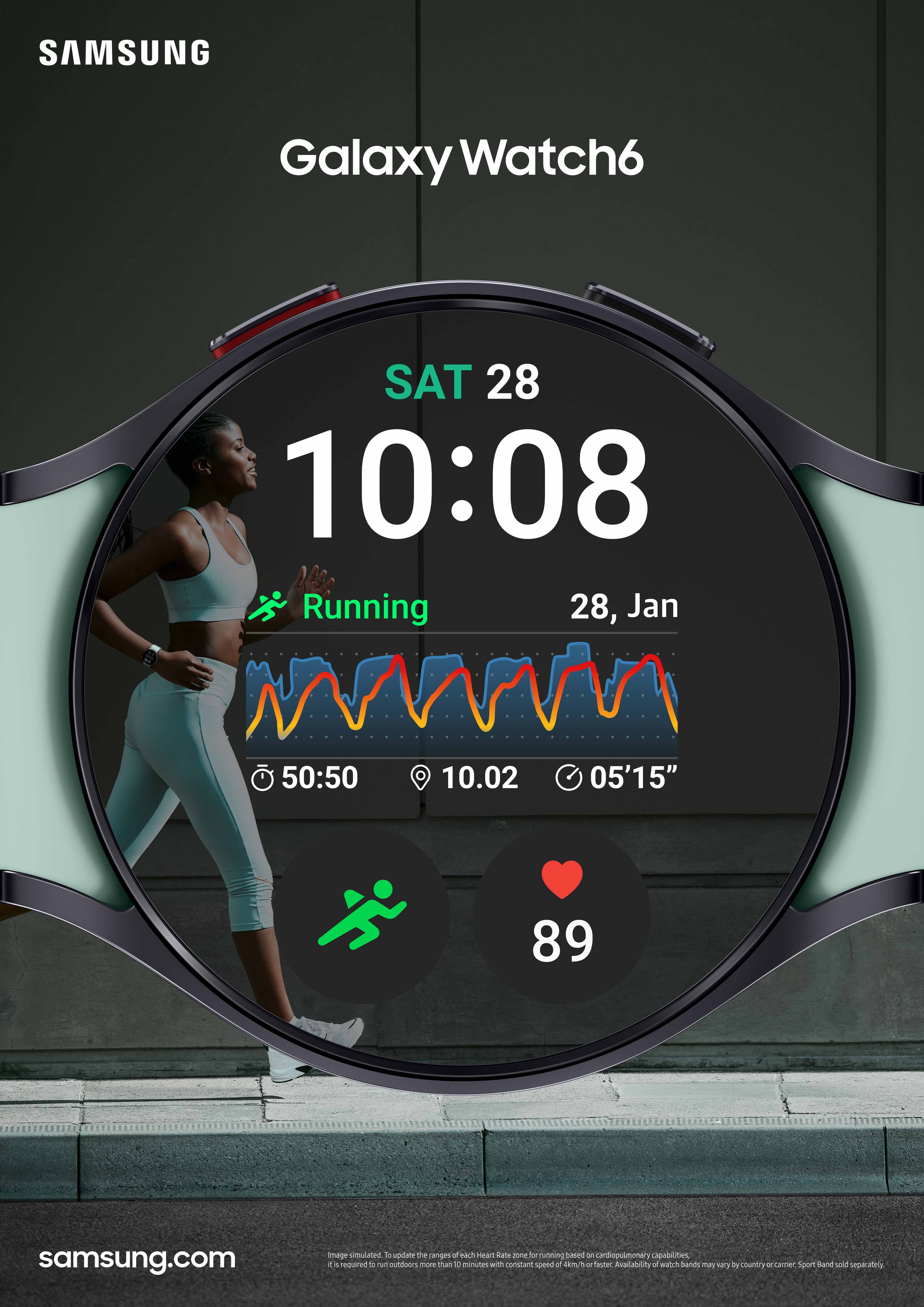 Galaxy Watch6 Lifestyle Kv Running Compress