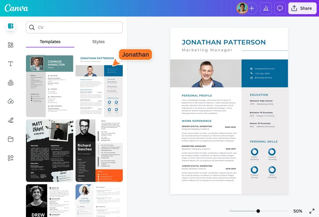 Create CV How to (1)