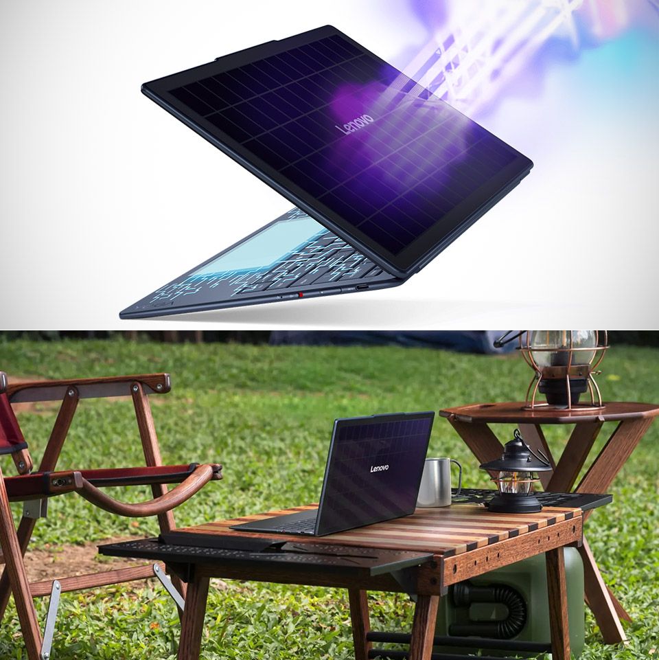Lenovo Yoga Solar Pc Concept Laptop Mwc 2025