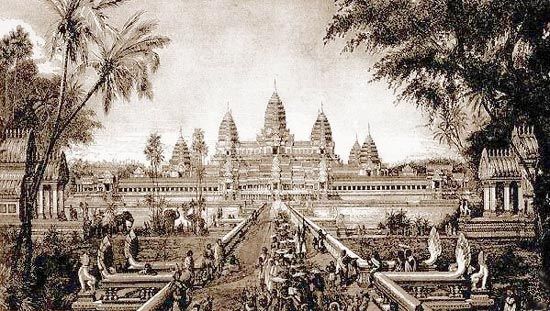 Angkor Wat Delaporte1880