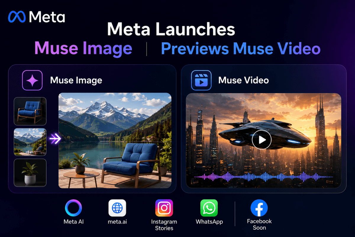 Meta Launches Muse Image Previews Muse Video Heres How Its New AI Media Models Work