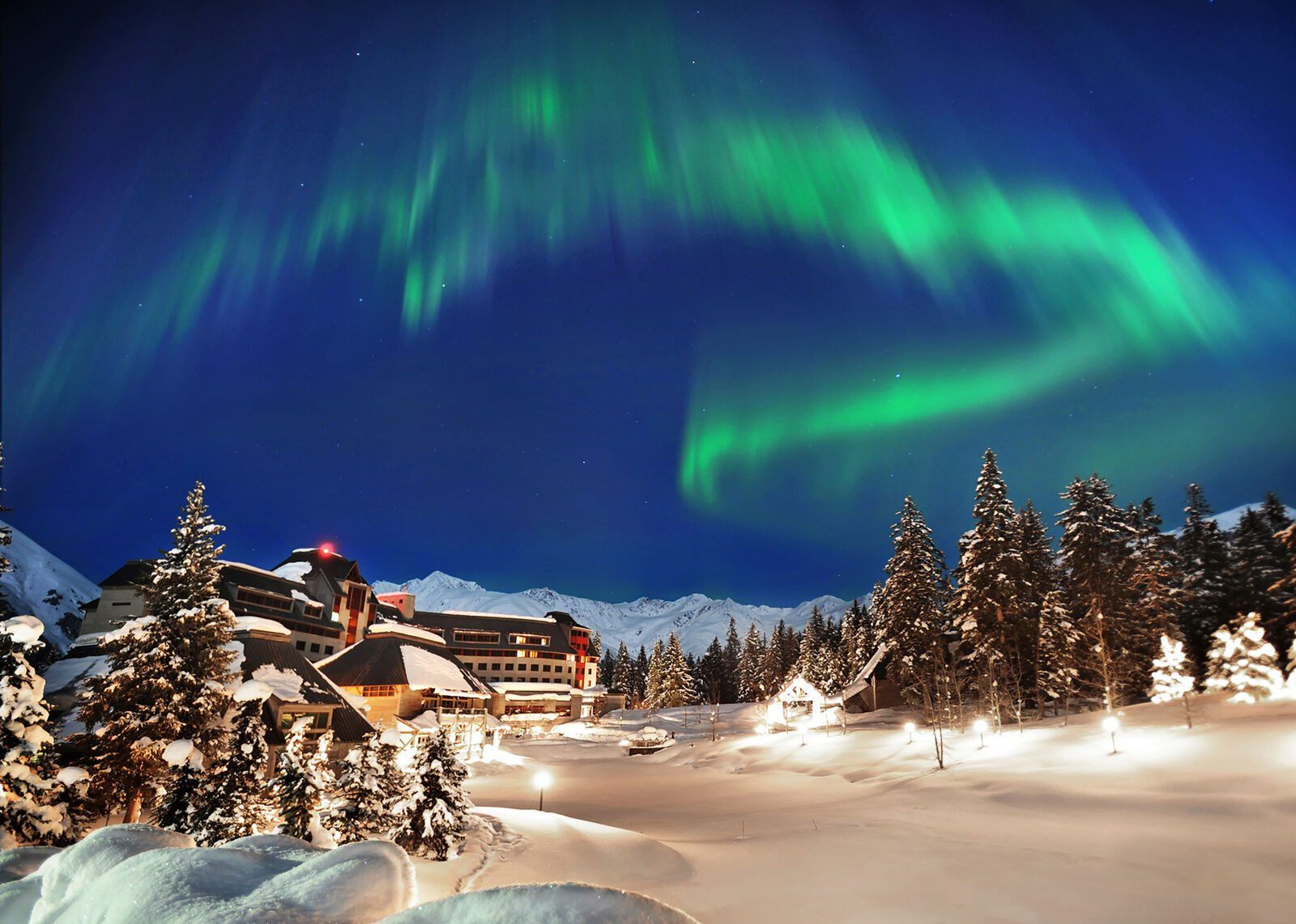 Alyeska Resort Northern Lights Medium