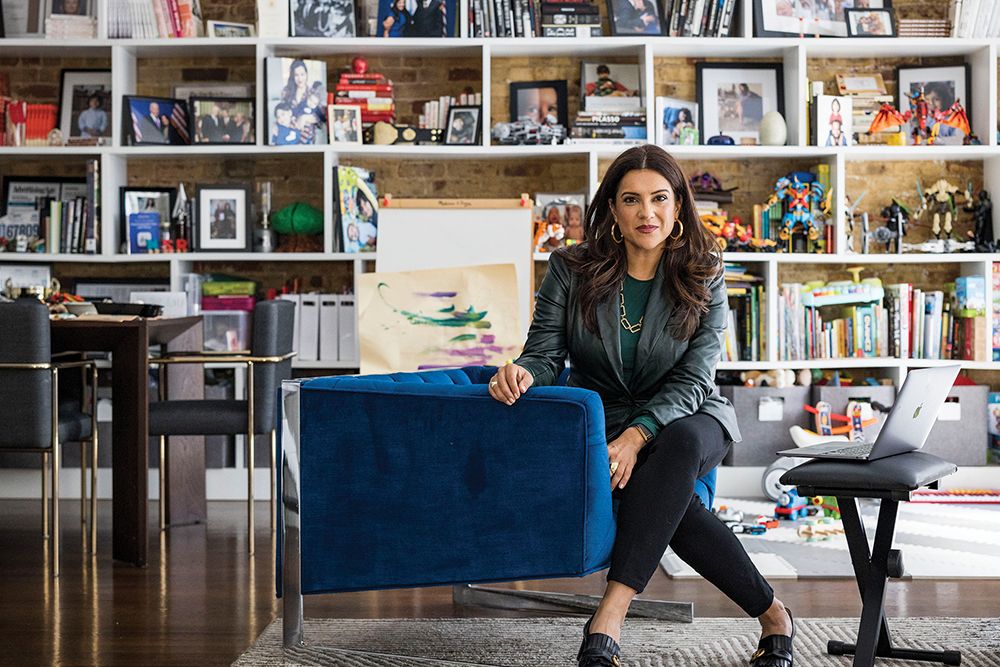 Web AI Reshma Saujani Sitting2 by Katherine Marks 1000px