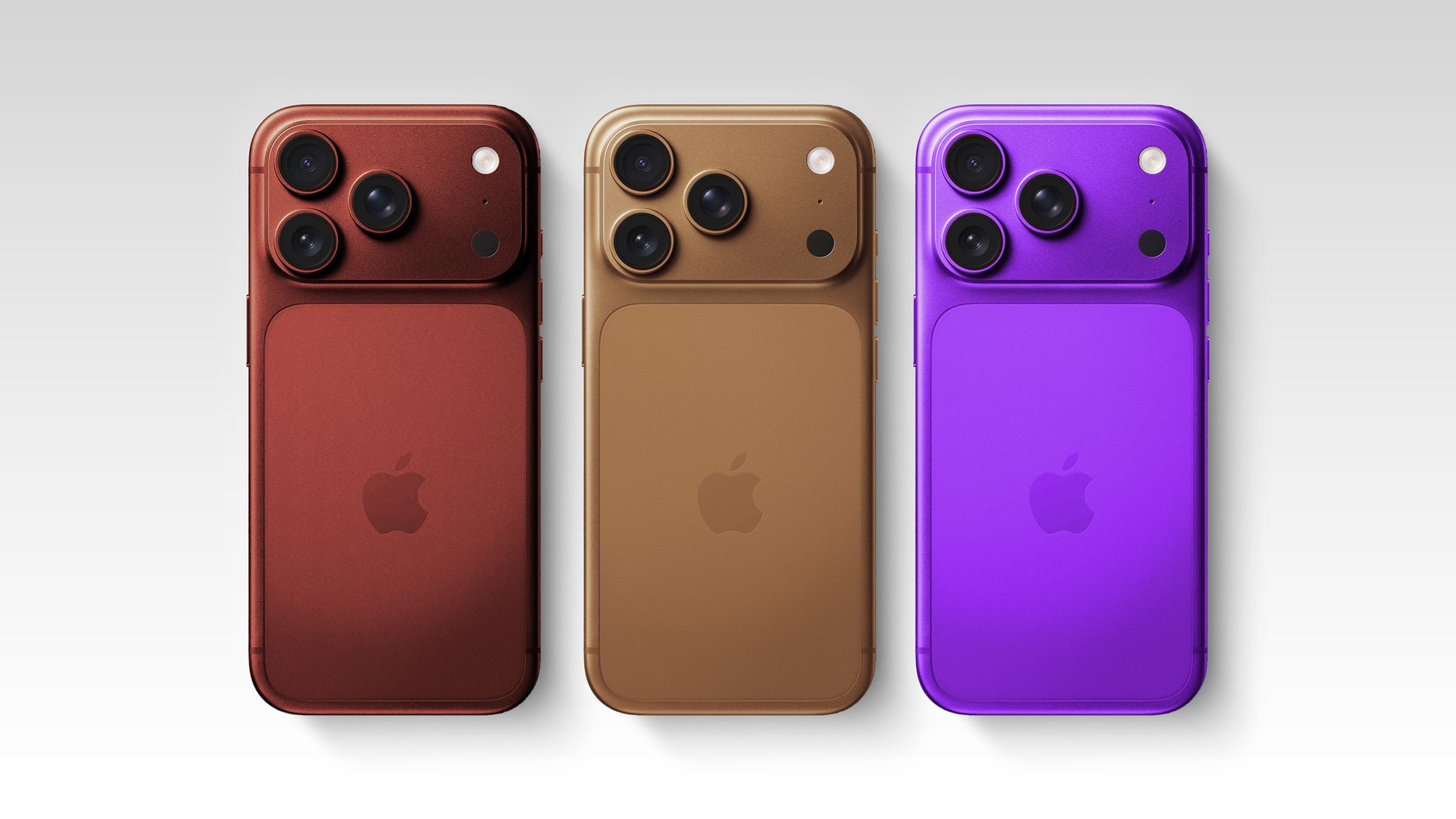Coffee Burgundy and Purple I Phone 18 Pro Mock