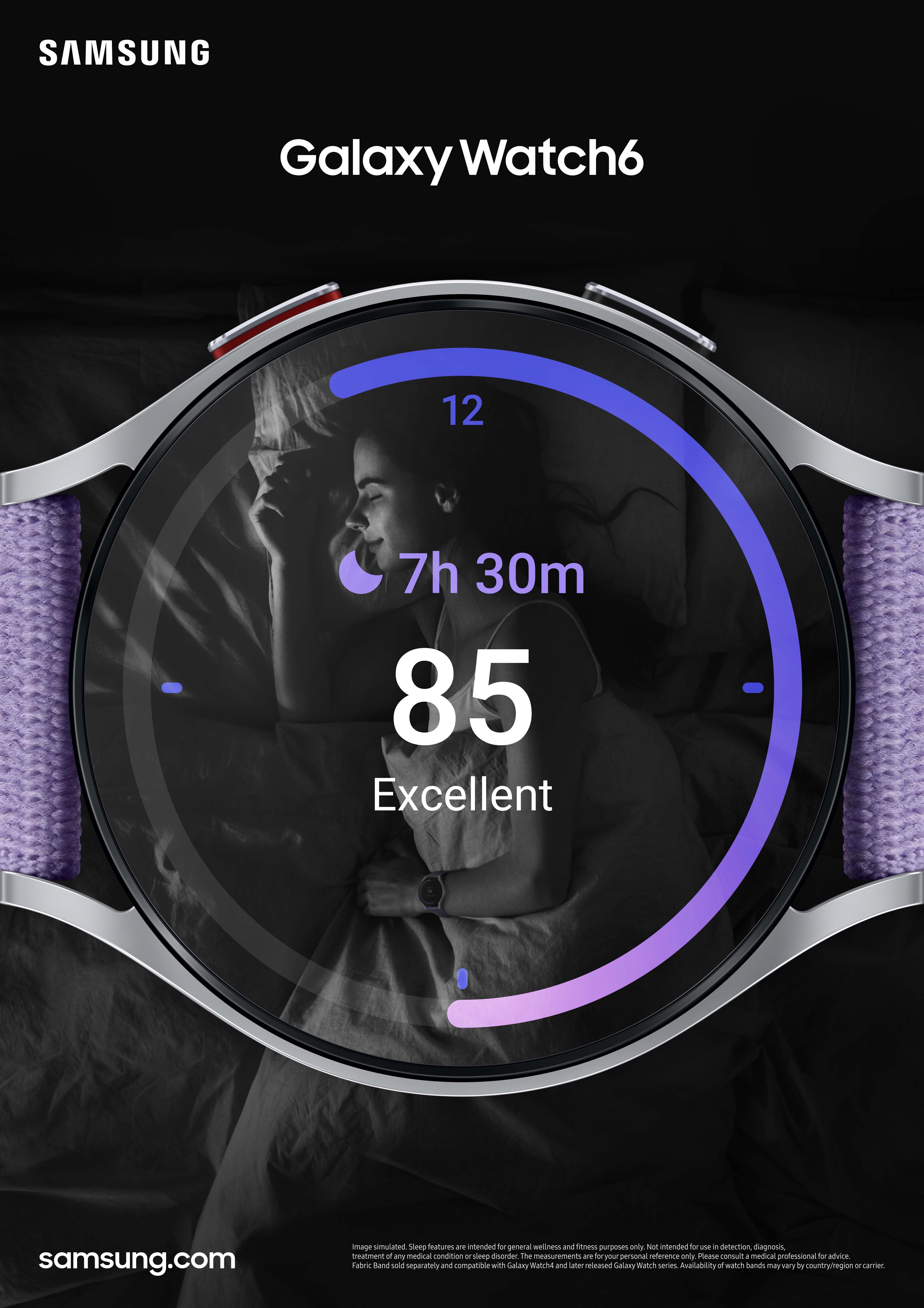 Main Galaxy Watch6 Lifestyle Kv Sleep Compress