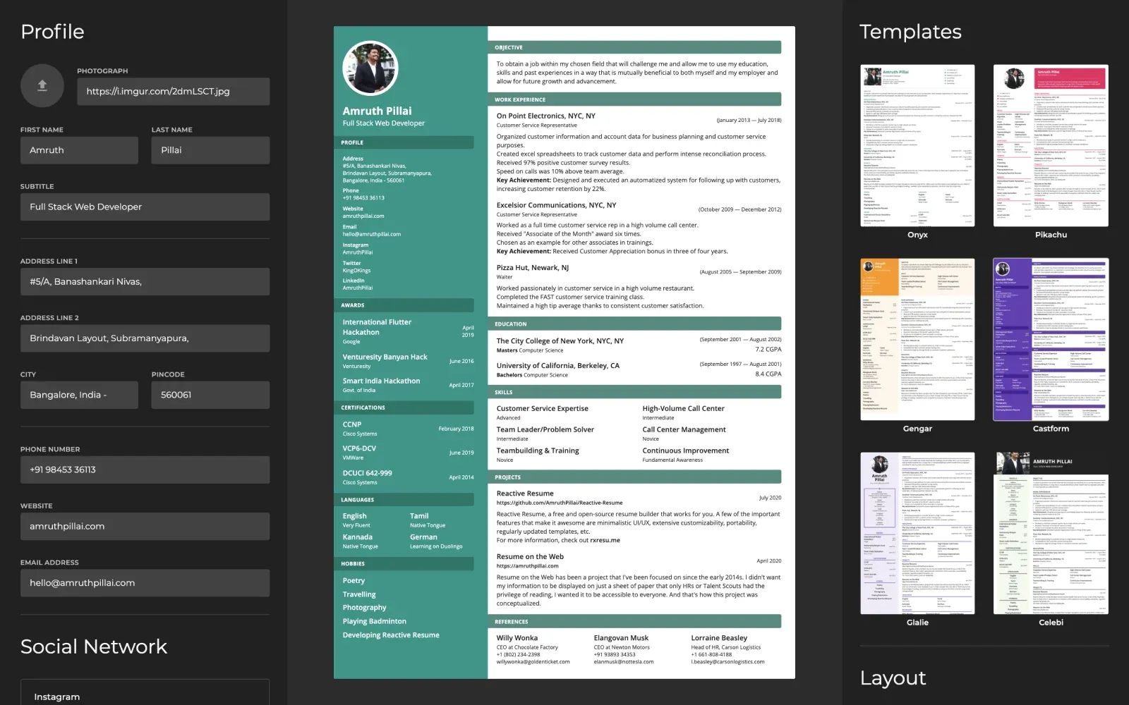 Introducing Reactive Resume V2 the Free and Open Source V0 3l440ri56jb51