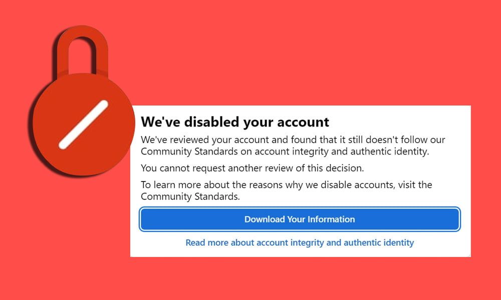 Resolving Facebook Account Disabled Due to Copyright Infringement