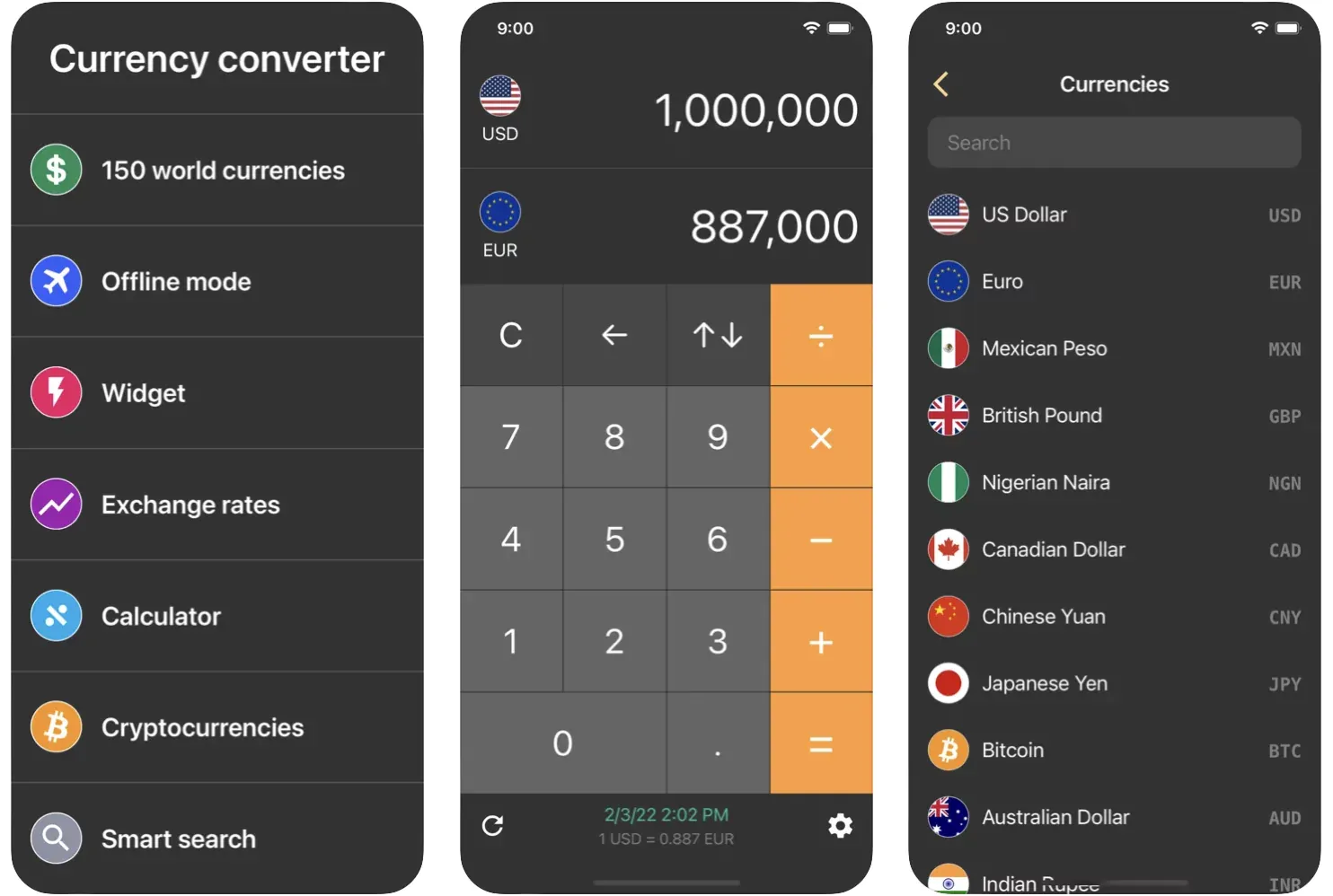 8 Currency Converter Calculator